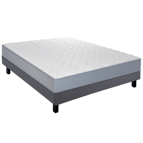 Matelas ressorts 160x200 cm avec mémoire de forme GAIA 2 ép.21 cm