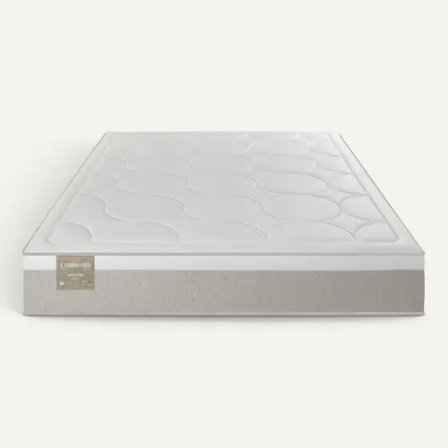Matelas hybride 160x200 cm avec mémoire de forme EVOLUTION ép.25 cm vue de face