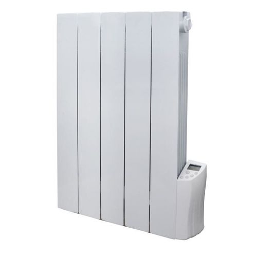 Radiateur Électrique à Inertie Fluide - 900w - 230v - Jusqu'a 35m3 - Blanc