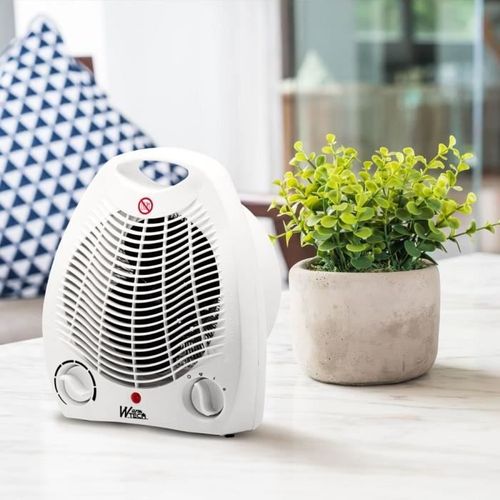 Chauffage Soufflant - 2000w - 240v - Jusqu'a 15m3 - Blanc