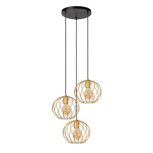 Danza Suspension - Or Mat / Laiton - 3xe27