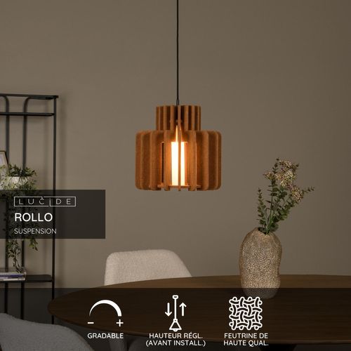 Rollo Suspension - Terre Cuite - 1xe27