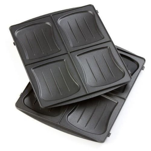 Appareil à Croque-monsieur Do9046c - Surface Cuisson Extra Large 27x32cm - Plaques Amovibles - 1200w