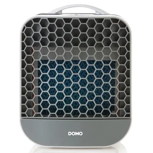 Refroidisseur D'air De Bureau 21 Cm 6 W Gris Et Blanc - Do154a