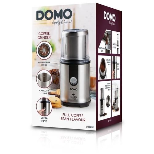 Moulin à Café Électrique - Do723k - 300 W - Capacité : 110 G - Mécanisme Broyeur à Meules