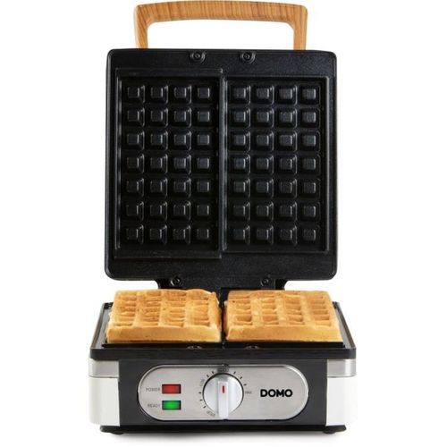 Gaufrier 2 Gaufres XXL — 1400 W, Plaques Céramique Sans Pfas, Thermostat Réglable