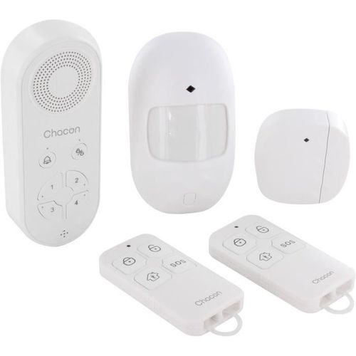 Kit Alarme Sans Fil Avec Avertisseur Vocal