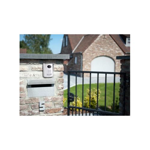 Visiophone 4 Fils 4.3" Avec Écran Ultra Plat Noir