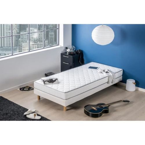 Matelas Mousse 90 X 200 - Confort Ferme - Epaisseur 16 Cm - Kiva