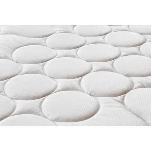 Ensemble Matelas + Sommier 160x200 Cm - 600 Ressorts Ensachés - 5 Zones De Confort - 19 Cm - Ferme