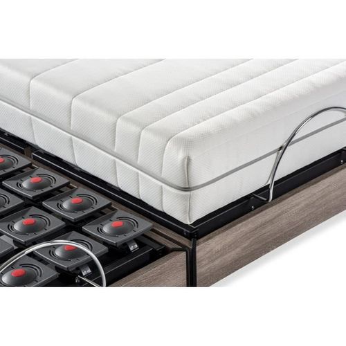 Ensemble Matelas + sommier Relaxation Électrique Ergo 9 Dreamzone - 2x80x200 Cm