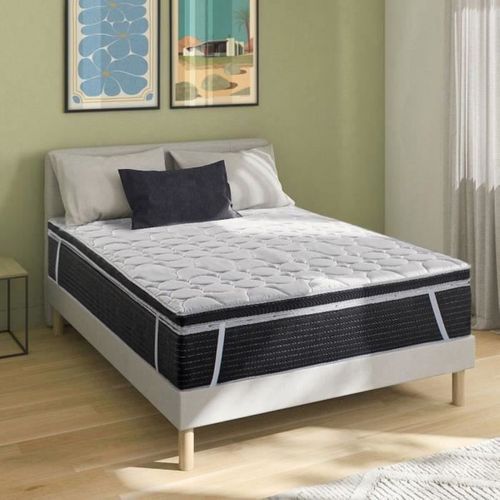 Surmatelas 140x190 Cm - 7 Cm Mousse Ferme, Housse Microfibre