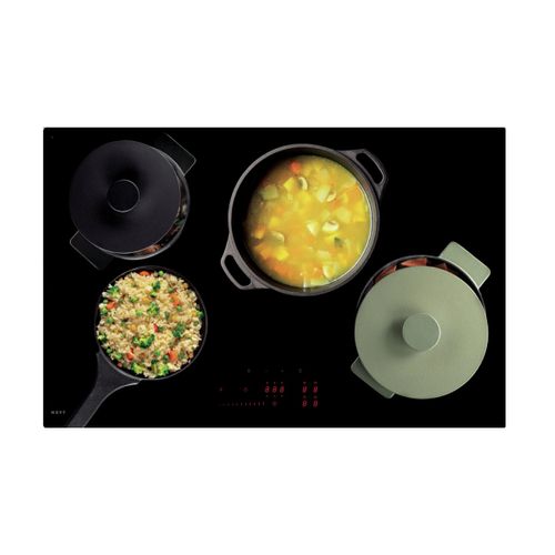 Table De Cuisson Induction 80cm 4 Feux 7400w Noir 1724