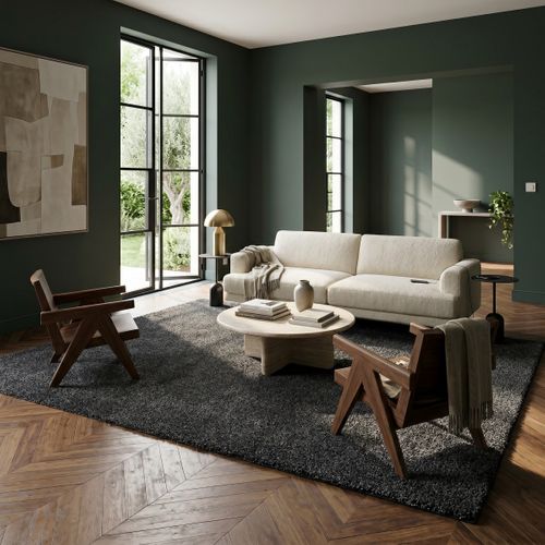Tapis 200x290 cm MULTI Gris vue d'ambiance 1