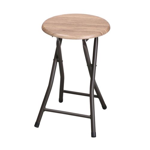 Tabouret D'appoint Pliable Industriel Dock - Noir