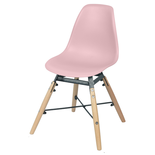 Chaise Design Scandinave Enfant Judy - Rose