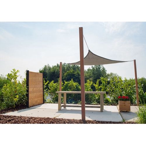Voile D'ombrage 3x2 M Anthracite