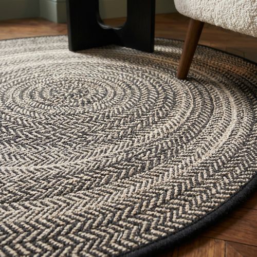 Tapis Ø 120 cm JAVA Gris