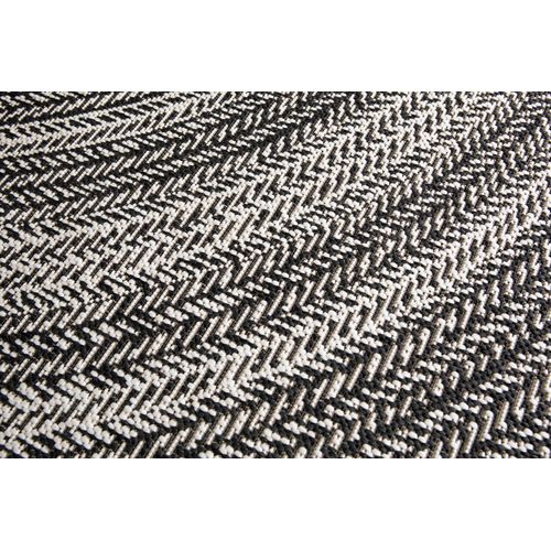 Tapis Ø 120 cm JAVA Gris vue détaillée