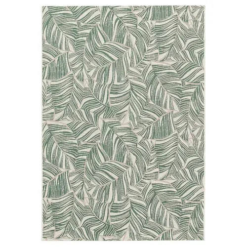 Tapis 120x170 cm NAHEMA Vert vue de face