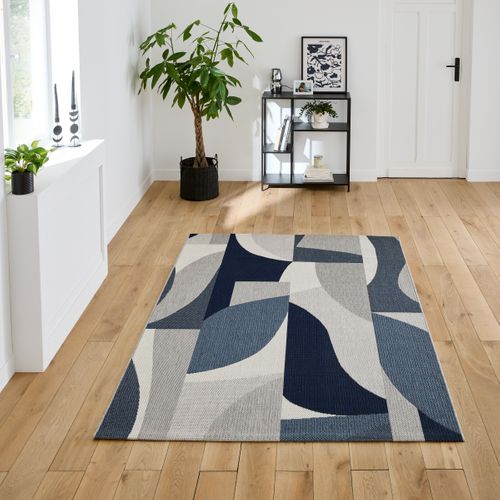 Tapis 160x230 cm NARO Bleu