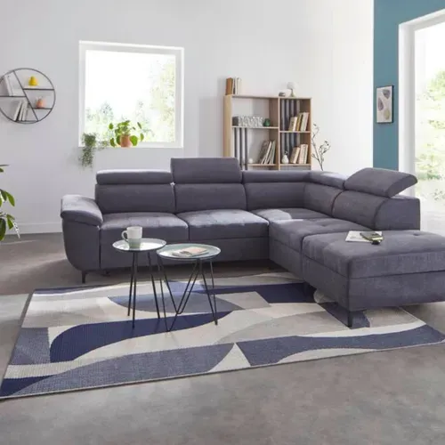 Tapis 160x230 cm NARO Bleu