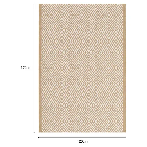 Tapis 120x170 cm ROSARIO Beige