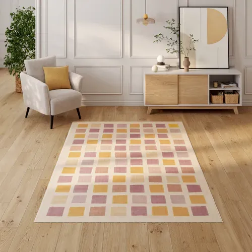 Tapis 160x230 cm COLORATO Multicolore vue d'ambiance 1