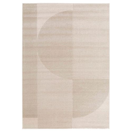 Tapis 160x230 cm NEVADA Beige vue de face