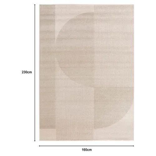 Tapis 160x230 cm NEVADA Beige