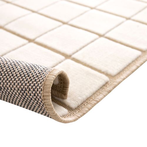 Tapis 120x170 cm MADISON Beige vue accessoires
