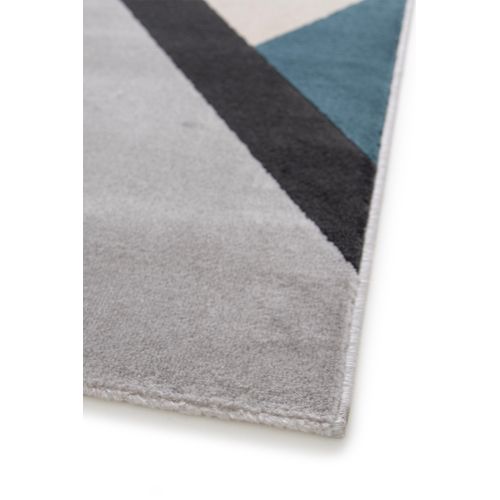 Tapis 120x170cm CLEVELAND Bleu