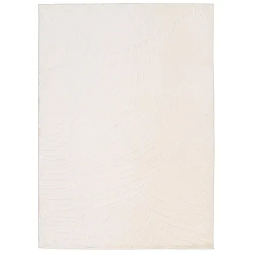 Tapis 160x230 cm FELICIA Crème vue de face