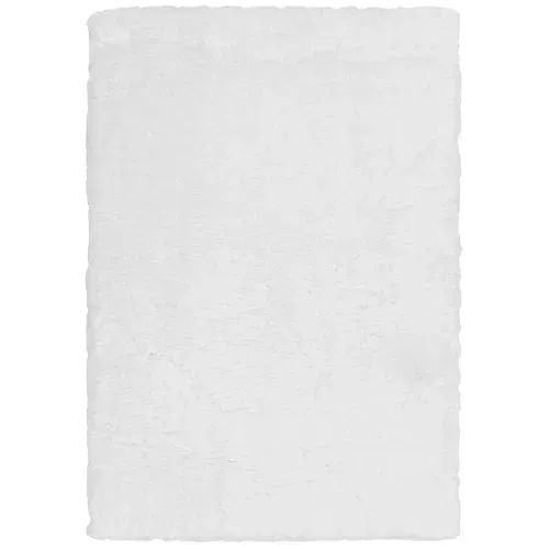 Tapis 60x90 cm TEDDY Blanc vue de face