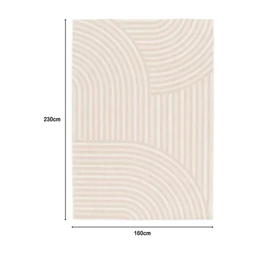 Tapis 160x230 cm. ROSE Beige
