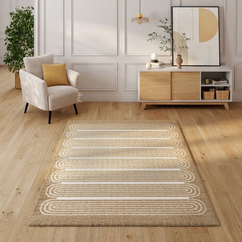 Tapis 160x230 cm CAMILLE Beige