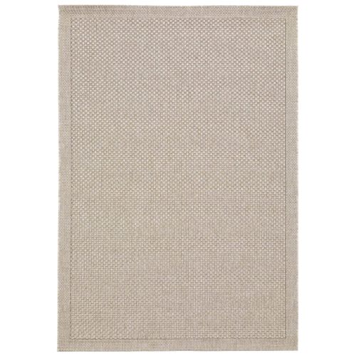 Tapis 160x230 cm PAMPA Ecru vue de face