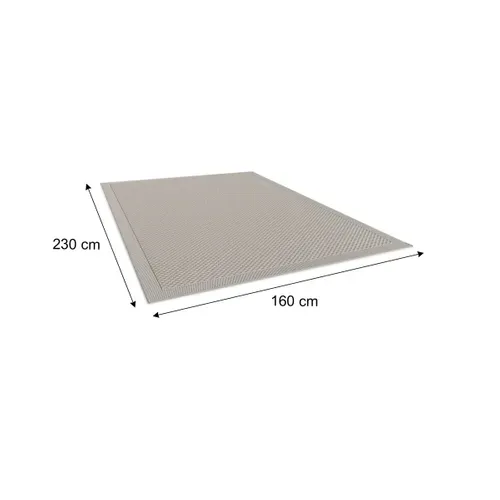 Tapis 160x230 cm PAMPA Ecru