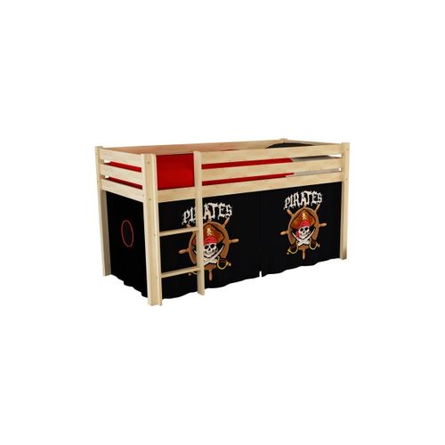 Tente Textile Pour Lit "pino Pirates Ii" Noir