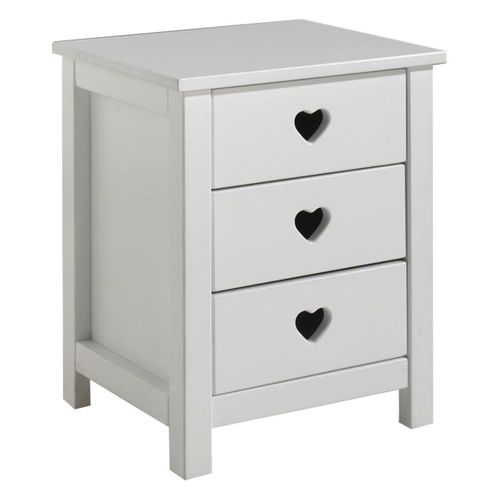Chambre Complète Enfant 5p "amori Ii" Blanc
