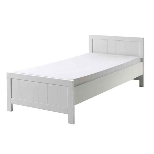 Pack - Lit Enfant, Chevet et Armoire 2 Portes "erik" Blanc