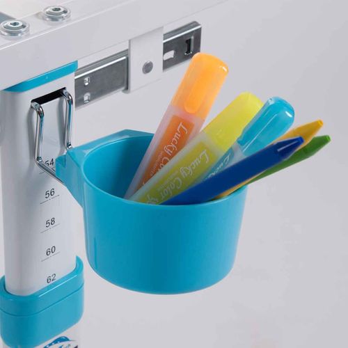 Bureau et Chaise Enfant "comfortline" 66cm Bleu