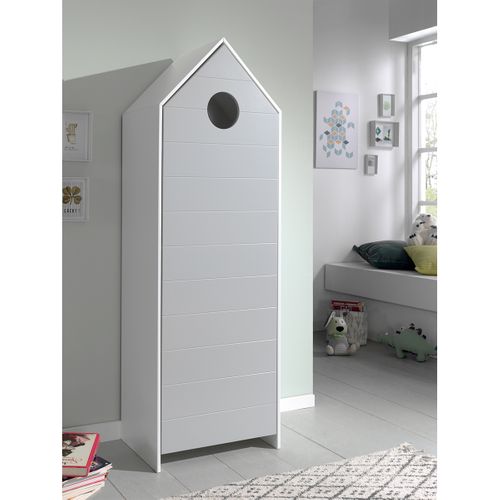 Armoire 1 Porte Casami - Gris