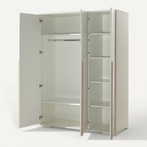 Armoire 3 Portes London - Blanc
