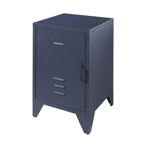 Chevet 1 Porte Bronxx - Denim Mat