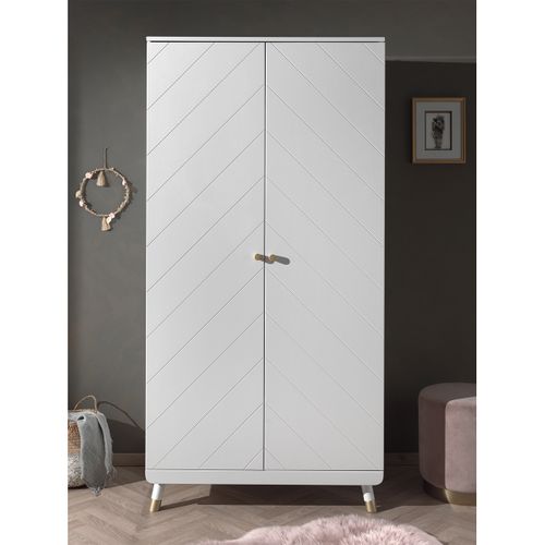 Armoire 2 Portes Billy - Blanc