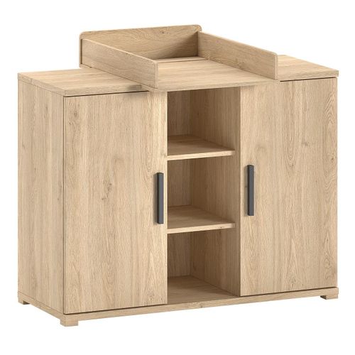 Commode et Plan à Langer "sam" 115cm Chêne