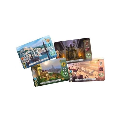 Jeu De Société 7 Wonders  Duel Jeu Autonome Pour 2 Joueurs Jeu De Société