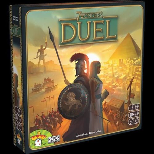 Jeu De Société 7 Wonders  Duel Jeu Autonome Pour 2 Joueurs Jeu De Société