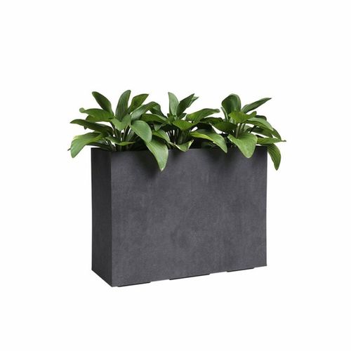 Jardinière Rectangulaire Haute 80 Cm Anthracite 50 L